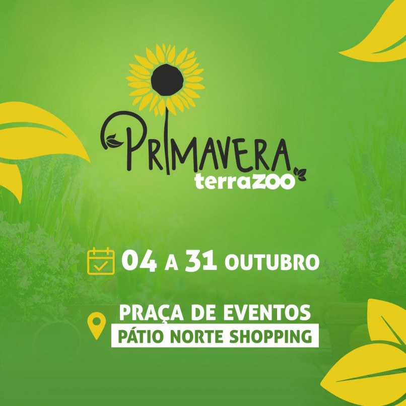 Primavera Terra Zoo #MeuShopping